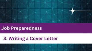 3. Writing a Cover Letter Image